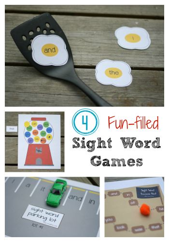 4 free printable sight word games. Time Kindergarten, Editable Sight Word Games, Games Kindergarten, Word Work Stations, Playdough To Plato, Sight Words Printables, Teaching Sight Words, Sight Words Kindergarten, Sight Word Practice