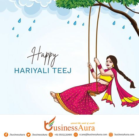 May this festival brings new hopes, dreams and happiness to your married life. Happy Hariyali Teej! #hariyaliteej #happyhariyaliteej #teej2023 #teej #teejfestival #happiness #lordshiva #goddessparvati Happy Hariyali Teej, Happy Teej, Teej Festival, Food Advertising, Married Life, Lord Shiva, Diwali, Special Day, Bring It On