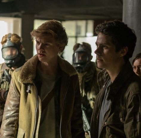 THOMAS AND NEWT Thomas And Newt, Maze Runer, Maze Runner Thomas, Maze Runner The Scorch, Maze Runner Trilogy, Maze Runner Cast, Newt Maze Runner, Maze Runner Movie, The Scorch