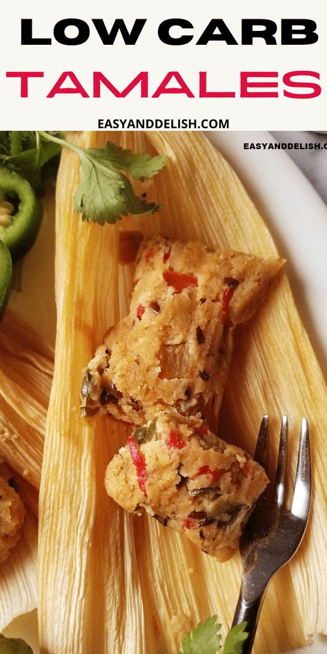 Low Carb Tamales, Keto Tamales, Homemade Tamales Recipe, Keto Pork Rinds, Tamales Recipe, Homemade Tamales, Keto Holiday Recipes, Quick Pasta Recipes, Tamale Recipe