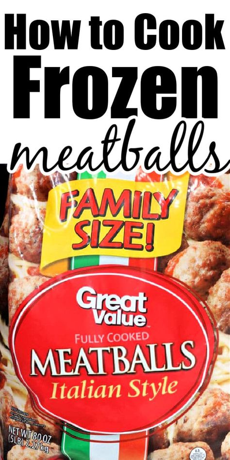 How to cook frozen meatballs in air fryer, Instant Pot, Ninja Foodi, Slow cooker, Oven baked, microwave or sauced as an appetizer. Ninja Foodi Meatballs, Meatball Ideas, Meatballs In Air Fryer, Pressure Cooker Meatballs, Grape Jelly Chili Sauce, Frozen Meatballs Crockpot, Frozen Italian Meatballs, Oven Meatballs, Cooking Frozen Meatballs