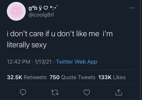 It Girl Quotes Twitter, Pretty Girl Quotes Twitter, Pretty Girl Tweets, I’m So Pretty Tweets, Social Media Aesthetic, Pretty Energy Tweets, Media Aesthetic, Short Love Quotes, Aesthetic Sunrise