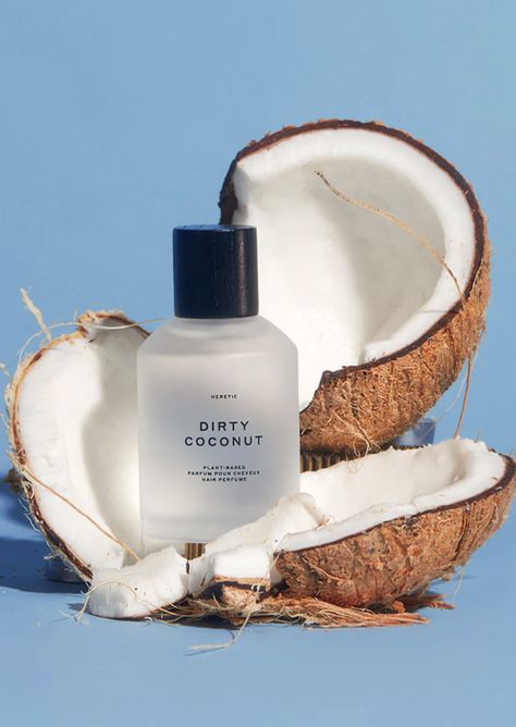 Transform your hair with Dirty Coconut Hair Perfume. This nourishing mist features coconut CO2 and sustainably harvested sandalwood, leaving your hair luminous and refreshed while imparting a subtle and sophisticated scent. Hydrate and revitalize your locks with this lust-worthy and sensual formula. TOP: Cedar, Vanillin (derived from clove) HEART: Coconut CO2 BASE: Sandalwood, Vanilla Absolute, Ambrettolide 100ML About Heretic Parfum Founded in LA by Douglas Little, Heretic is a naturally-derive Coconut Perfume, Coconut Hair, Hair Perfume, Fragrance Collection, Beautiful Lingerie, Small Batches, Coconut, Fragrance, Hair