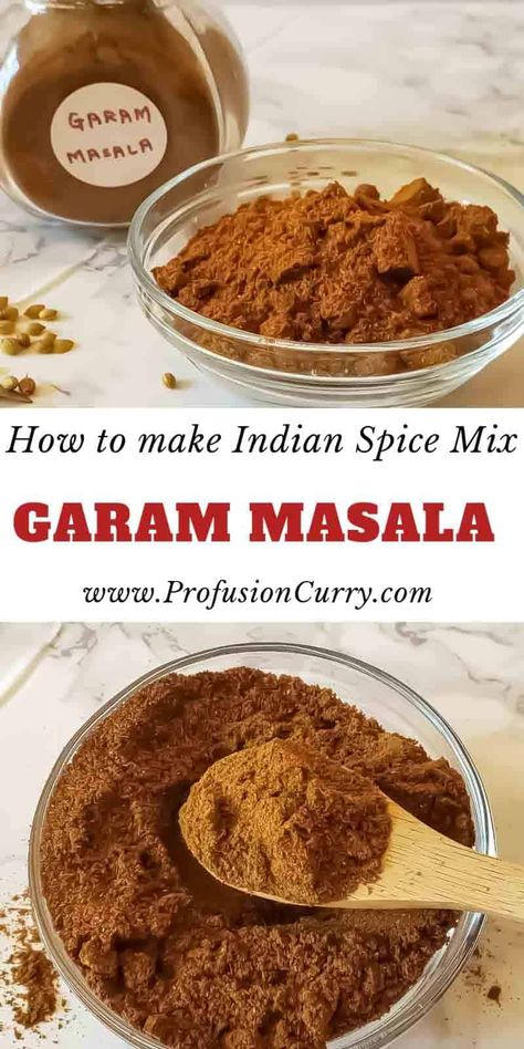 Learn how to make authentic homemade Garam Masala with this easy recipe. Discover the perfect blend of spices for rich, aromatic Indian dishes, and tips for storing your spice mix for maximum freshness. Garam Masala Spice Blend, Gram Masala Recipe Spices, How To Make Garam Masala, Graham Masala Recipe, Garamond Masala Recipe, How To Make Garam Masala At Home, Indian Spice Blend, Diy Garam Masala Spice, Indian Spice Mix Recipes