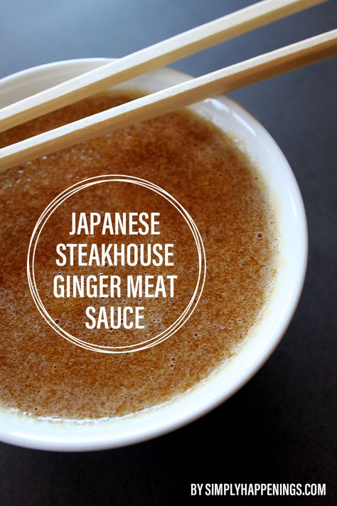 Tastes just like the Japanese steakhouse’s ginger sauce for dipping meat, vegetables, or eating with your fried rice. Just 5 ingredients and done in minutes! Hibachi Steak Sauce, Ginger Sauce Hibachi, Hibachi Ginger Sauce, Japanese Ginger Sauce, Japanese Mayo, Japanese Ginger, Japanese Steakhouse, Pumpkin Soup Recipe, Asian Sauce