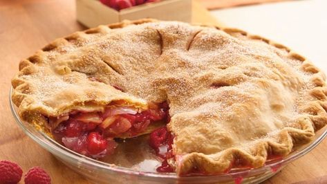 Raspberry Pie Recipe, Cranberry Pie, Slab Pie, Raspberry Pie, How To Make Pie, Raspberry Recipes, Berry Dessert, Berry Pie, Cookie Desserts