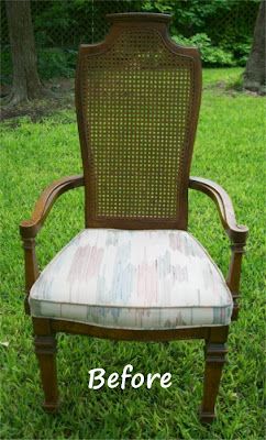 Refinish Dining Chairs, Antique Chairs Makeover, Redo Dining Chairs, Wooden Chair Makeover, Dining Room Chairs Makeover, Painted Chairs Dining Room, Cane Chair Makeover, Reupholster Dining Room Chairs, Wood Chair Makeover