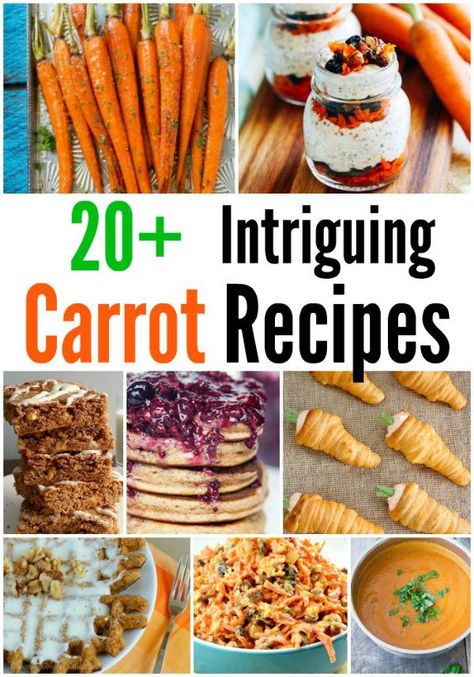 20+ Intriquing Carrot Recipes Banana Carrot Bread, Peas And Carrots Recipe, Recipes For Easter, Baby Carrot Recipes, Recipes For Breakfast, Hidden Veggies, Cooked Carrots, Sweet Potato Soup, Carrot Recipes