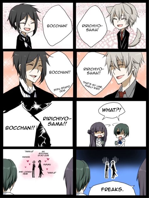 Black Butler Comics, Black Butler Meme, Black Butler Funny, Inu X Boku Ss, Desenhos Love, Black Butler Sebastian, Black Butler Characters, Black Butler 3, Black Butler Ciel