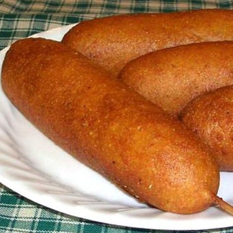 Corn Dogs | Allrecipes Jude Lizowski, Corn Dogs Recipe, Homemade Corn Dogs, Homemade Corndogs, Corndog Recipe, Burger Dogs, Carnival Food, Corn Dog, Hot Dog Recipes