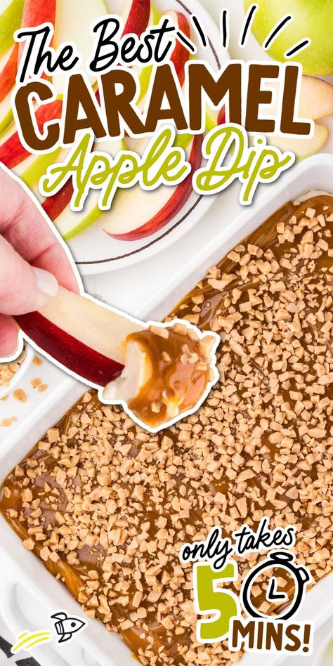 Enjoy our delicious caramel apple dip, made with creamy cheese, caramel, and toffee bits. Ready in minutes and perfect for any gathering with fresh apple slices. Apple Pie Dip Recipe, Caramel Toffee Dip, Fall Dessert Recipes Apple, Toffee Apple Dip, Cream Cheese Apple Dip, Caramel Apple Dip Recipe, Toffee Dip, Apple Dip Recipe, Apple Cake Recipe Easy