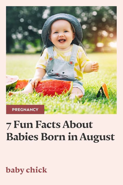 Facts About Babies, National Middle Child Day, Natural Labour, August Baby, Labor Nurse, Motherhood Inspiration, August Born, Baby Due, Baby Facts