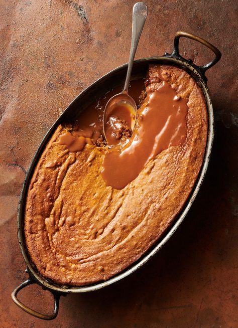 Thanksgiving Pudding, Walnut Desserts, Gingerbread Pudding Cake, Dish Magazine, Walnut Dessert, Fancy Recipes, Christmas Puddings, Caramel Treats, Warm Desserts