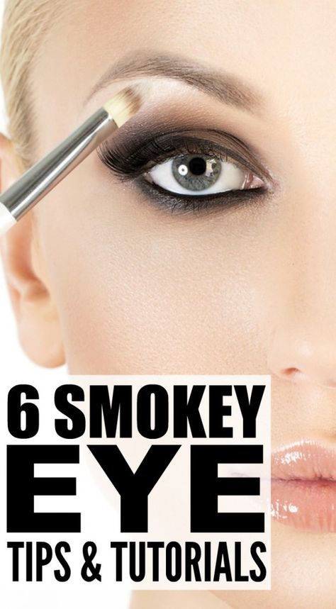 6 Smokey Eye Tutorials and Tips We Love Smokey Eye Tutorial For Beginners, Eye Tutorial For Beginners, Easy Smokey Eye Tutorial, Easy Smokey Eye, Smokey Eyes Tutorial, Smokey Eye Makeup Steps, Smokey Eye Easy, Fixing Spray, Dramatic Eye Makeup