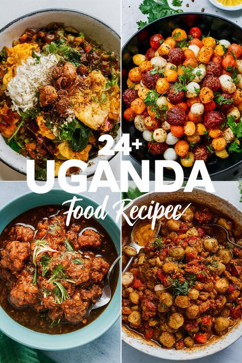 24+ Quick and Delicious Ugandan Food Recipes You Can Make Today!... Explore quick and tasty Ugandan food recipes you can whip up today!... From savory matoke to spicy luwombo these dishes are perfect for any meal. Enjoy the unique flavors of Ugandan cuisine with easy-to-follow recipes that bring family and friends together for a delightful feast. Enjoy your culinary adventure!... https://ostrali.com/foodr/uganda-food-recipes Healthy African Food Recipes, Healthy African Food, Ugandan Food Recipes, African Recipes Authentic, Ethnic Food Recipes, Uganda Food, Uganda Recipe, International Food Recipes, Peanut Stew Vegan