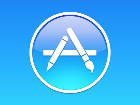 App Store Icon by Ampeross Old App Store Icon, Old App Icons, App Store Logo, Aero Aesthetic, Flower Icon, App Store Icon, Frutiger Aero, Store Logo, Store Icon