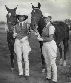 Women in trousers on Pinterest | 1920s, Trousers and Sailor Pants Historical Sportswear, Horse Riding Attire, Jodhpur Pants, Iconic Photographs, Vintage Equestrian, Horseback Riding Outfits, Riding Habit, 1930 Fashion, Equestrian Aesthetic