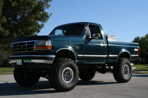 Walking Tall Obs F150, F150 1995, Obs Powerstroke, Ford F150 Lifted, 1995 Ford F150, Ford Obs, 1979 Ford Truck, Obs Ford, Ford Diesel