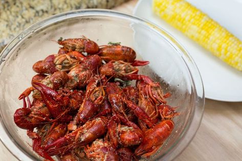 How to Reheat Boiled Crawfish | eHow How To Cook Crawfish, Crawfish Boil Recipe, Live Crawfish, Boiled Crawfish, Corn Recipes Side Dishes, Crawfish Recipes, Louisiana Crawfish, Cooking Meals, Roasted Strawberries