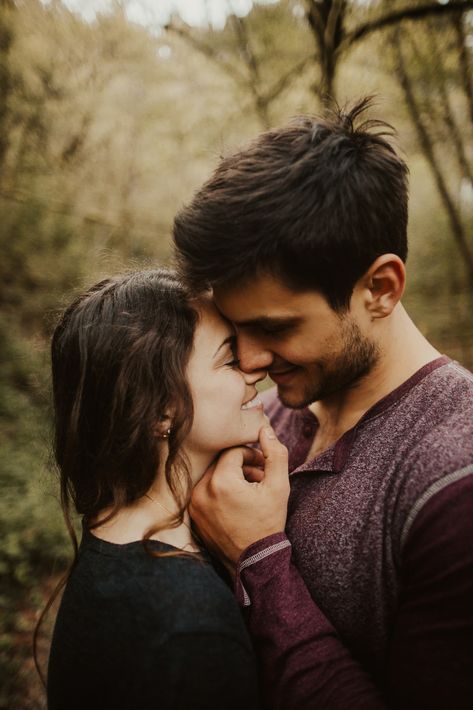 Moody Romantic Photoshoot, Romantic Moments Couples, Waterfall Shoot, Forest Engagement Shoot, Kylie Morgan, Forest Engagement, Bridal Veil Falls, Romantic Couples Photography, Moody Photography