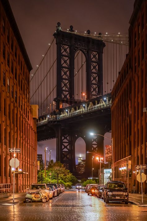 Manhattan Bridge Aesthetic, New York City Photos, Manhattan Bridge, New York Aesthetic, New York Life, New York City Travel, City Scene, Manhattan New York, Dream City