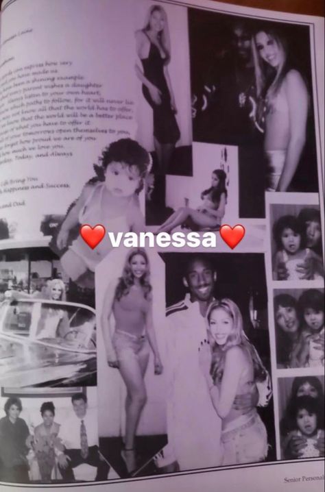 Kobe And Vanessa Bryant 90s, Vanessa Bryant 90s, Kobe And Vanessa Bryant, Kobe And Vanessa, Old School Pictures, 00s Aesthetic, Babysitting Activities, Kobe Bryant Family, Kobe & Gigi