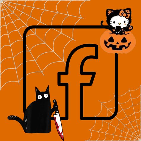 Halloween Messages Icon, Facebook Halloween Icon, Ios Halloween, Icon Halloween, Halloween Icon, Iphone Themes, Apps Icon, Halloween Wallpapers, Tv Icon