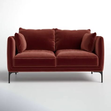 10 Best Wayfair Loveseats 2024: Velvet, Leather, Linen | Apartment Therapy Leather Loveseat, Types Of Sofas, Sofa Seats, Pergola Shade, Velvet Sofa, Upholstered Sofa, Mid Century Style, Outdoor Ceiling Lights, Outdoor Shade