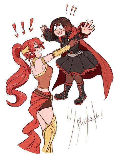 Dashingicecream Rwby, Rwby Pyrrha, Pyrrha Nikos, Rwby Funny, Rwby Volume, Rwby Red, Red Like Roses, Rwby Ships, Rwby Characters