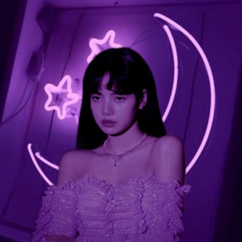 Lisa Purple Icon, Kpop Purplecore, Purple + Core + Aesthetic, Lisa Purple, Kpop Purple, Purple Aesthetic Background, Cocoppa Wallpaper, Insta Icon, Dance Kpop