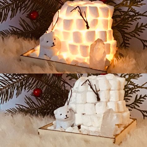 Diy Igloo, Marshmallow Igloo, Christmas Village Decorations, Castle Scotland, Scotland Castles, Burlap Crafts, Scotland Uk, Christmas Snacks, 6th Birthday Parties