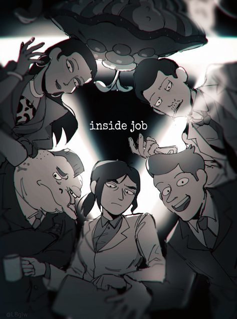 Inside Job Official Art, Inside Job Polaroid Poster, Regan Ridley And Brett Hand, Myc Inside Job Fanart, Inside Job Screencaps, Reagan Ridley Wallpaper, Inside Job Aesthetic, Reagan Inside Job Fanart, Inside Job Poster