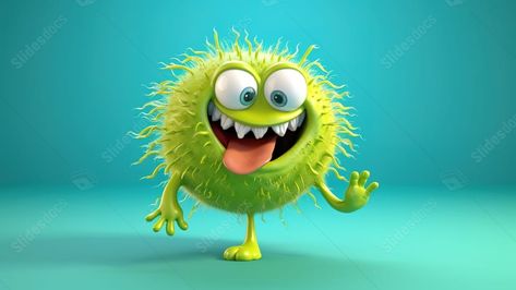 cheerful bacteria in 3d animation 3d Animation Background, Professional Ppt, Bug Cartoon, Ppt Background, Fruit Cartoon, Slide Background, Presentation Backgrounds, Powerpoint Background, Monster Characters