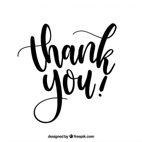 Thank you background with black letterin... | Free Vector #Freepik #freevector #background #typography #art #color Thank You Project Page, Thank You Svg Free, Logo Thank You, Thank You Images Graphics, Thank You Words, Thank You Svg, Thank You Text, Thank You Page, Thank You Lettering