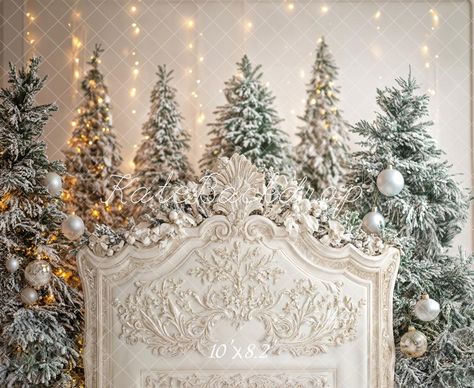 Christmas photo booth backdrop