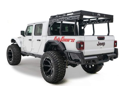 It is difficult to state that Jeep Gladiator is new since it has been in since 2019. An ever increasing number of drivers lean toward the vehicle to some other truck, and the rundown of reasons for what reason is more than broad. In any case, one of the fundamental disadvantages of most Jeeps is the absence of capacity when you are arranging a genuine going romping experience. Jeep Overland, Overland Jeep, Diy Jeep, Jeep Wrangler Accessories, Wrangler Accessories, Cargo Rack, Cool Jeeps, Overland Vehicles, The Fab Four