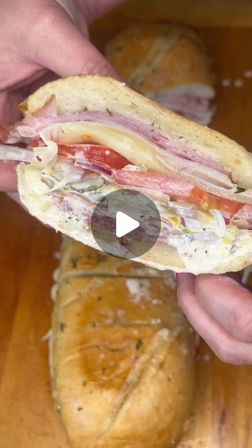 Sub Dressing Recipe, Sandwich Grinder, Banana Pepper Rings, Pepper Rings, Grinder Sandwich, Sandwich Sauces, Italian Sandwich, Dried Parsley, Cheese Baked