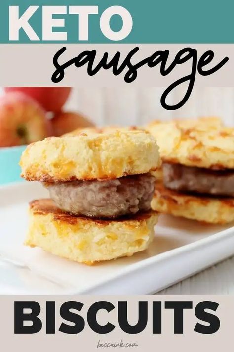 Low Carb Breakfast Biscuits, Keto Sausage And Biscuits Maebells, Low Carb Busicuts, Keto Sausage And Biscuits, Carb Quick Biscuits, Keto Sausage Biscuits, Keto Breakfast Biscuits, Keto Biscuits Almond Flour, Low Carb Sausage Recipes