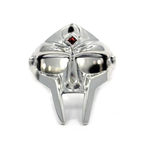 Doom Ring, Mf Doom Ring, Mens Accessories Necklace, Underground Rappers, Mf Doom, In The Beginning, Red Garnet, Need Love, Accessories Necklace