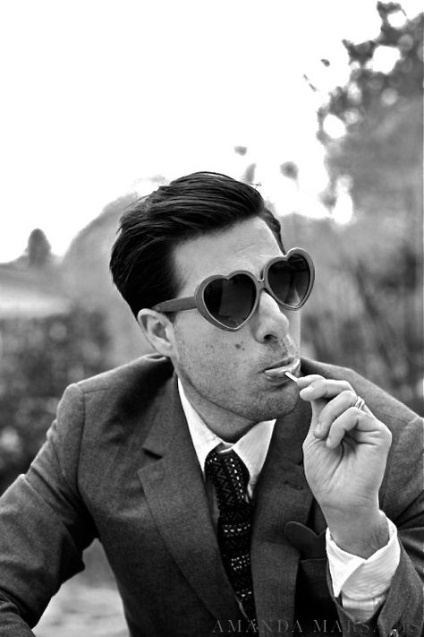 Amanda Marsalis - Jason Schwartzman For Bust 2013 Eating Lollipop, Jason Schwartzman, What I Like About You, A Man In A Suit, Man In A Suit, I'm With The Band, Jane Birkin, Famous Faces, Art References