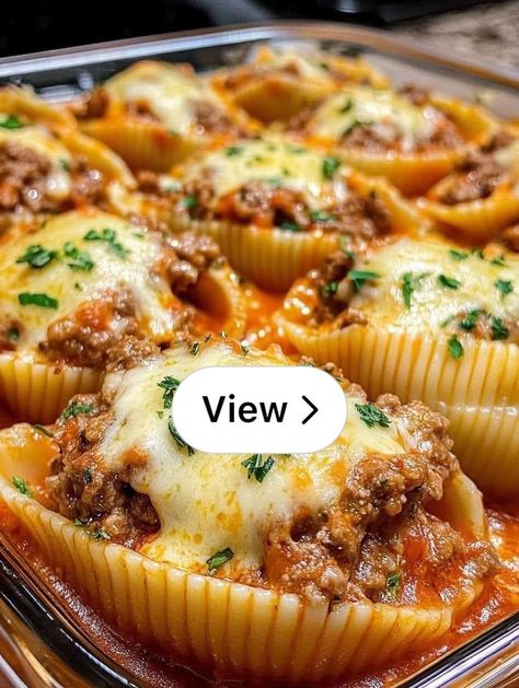 Lemon8 · Creamy Ricotta Beef Stuffed Shells Pasta 🧀🍲  · @Amanda Miko Creamy Ricotta Beef Stuffed Pasta Shells, Creamy Ricotta Beef Stuffed Shells Pasta, Beef Stuffed Shells, Shells Pasta, Stuffed Pasta, Grandmothers Kitchen, Pasta Shells, Old Fashioned Recipes, Stuffed Pasta Shells