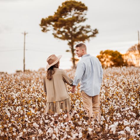 #cotton #smalltownga #photography #cottonfield #paigegeigerphotography #november #fall Couple Prompts, Cotton Field Photography, Tree Farm Pictures, Christmas Tree Farm Pictures, Outdoors Photoshoot, Couple Shooting, Field Photoshoot, Cotton Pictures, Pastel Minimalist