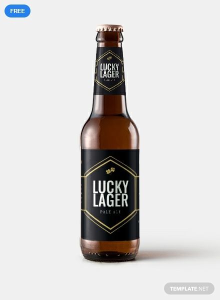 A label template with a prominent hexagonal center for your beer brand name. Enjoy the high-quality and printable design. Download is free and available in multiple formats. Beer Bottle Labels Template, Free Label Templates, Beer Label Design, Beer Bottle Labels, Bottle Label Template, Meal Planning Template, Labels Printables Free, Beer Custom, Beer Brands