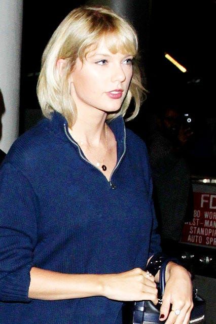 Taylor Swift Hair Short, Taylor Swift Hair Bangs, Platinum Shag, Taylor Swift Short Hair, Taylor Swift Haircut, Princess Curls, Taylor Swift Bob, Taylor Swift Bangs, Long To Short Hair