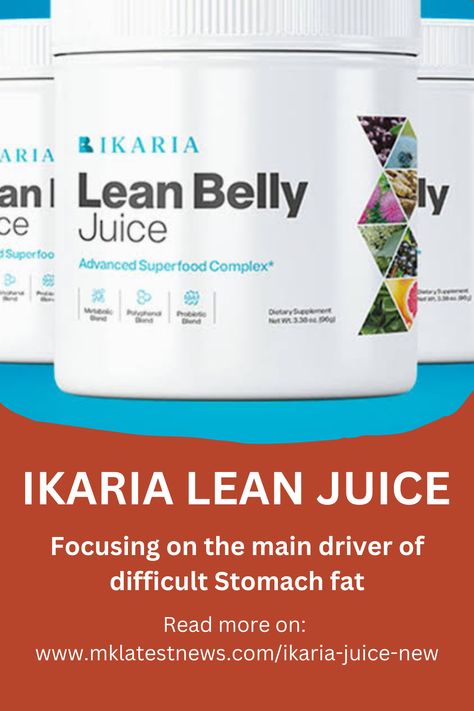 Ikaria Lean Belly Juice is a natural dietary supplement designed to support weight management and digestion. Crafted from a blend of organic fruits, herbs, and botanicals, it aims to promote a healthier metabolism and assist in reducing belly fat. Enjoy the benefits of this refreshing juice as part of a balanced lifestyle. Refreshing Juice, Organic Fruits, Boost Energy Naturally, Ikaria Lean Belly Juice, Lean Belly Juice, Belly Juice, Boost Energy Levels, Healthy Metabolism, Weight Watchers Diet