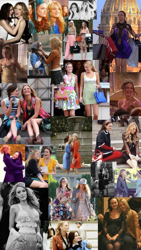 #gossipgirl #gg #blairwaldorf #serenavandervoodsen #blair #serena #serenaandblair #xoxo #newyork #uppereastsiders #uppereastside #leightonmeester #blakelively #xoxogossipgirl #netflix Blair Et Serena, Serena And Blair, Blair And Serena, Leighton Meester, Blair Waldorf, Blake Lively, Gossip Girl