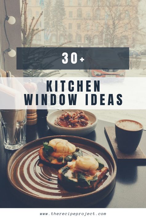 30+ Kitchen Window Ideas (Modern, Large, and Small Window Ideas) Ideas For Kitchen Window Over Sink, Curtains For Kitchen Window Ideas Modern, Kitchen Window Coverings Over Sink, Small Kitchen Window Ideas, Kitchen Window Ideas Modern, Small Window Ideas, Modern Kitchen Window Treatments, Kitchen Window Curtains Over Sink, Window Dressing Ideas