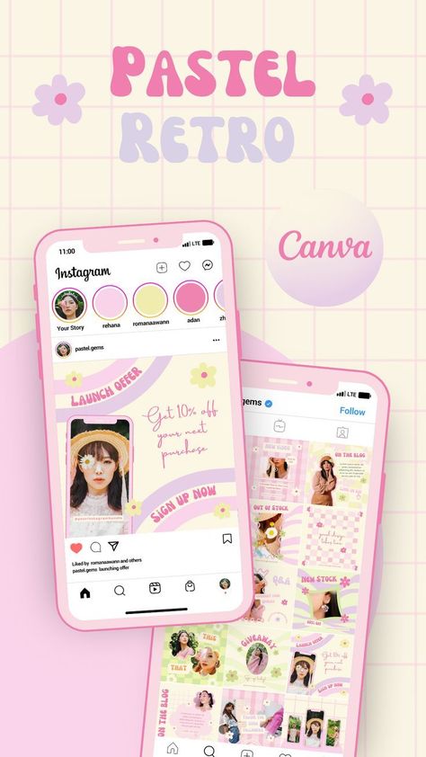 Fonts free | 2025 Cake Business Plan, Canva Instagram Templates, Blog Font, Small Business Instagram, Lifestyle Coach, Graphic Design Infographic, Desain Editorial, Templates For Instagram, Instagram Template Design