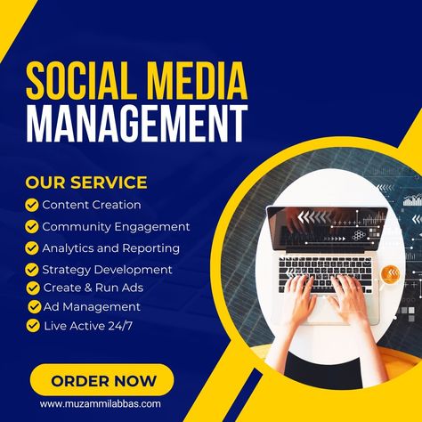 we manage you social media accounts. Platforms Facebook Instagram YouTube Features Content creation live active Run Ads and Manage High quality content creator and uploading i have a experienced team for work. visit our website muzammilabbas.com #social #SocialMedia #socialmediamarketing #SocialMediaManagement #socialmediamanager Account Management, Account Manager, Accounting Manager, Facebook Account, Social Media Accounts, Active Living, Community Engagement, Quality Content, Business Logo Design