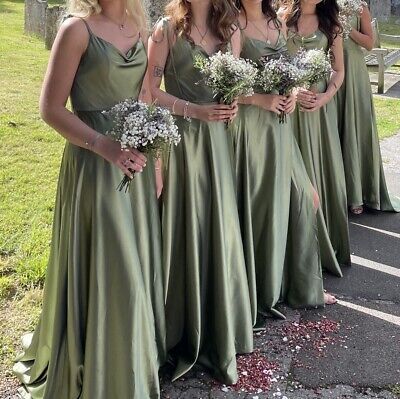 Bridesmaids Sage Green Dresses, Country Fall Bridesmaid Dresses, Silk Sage Bridesmaid Dresses, Lime Green Wedding Theme Bridesmaid Dresses, Pagan Wedding Bridesmaid, Bridesmaid Dresses Sage Green And Blush, Sand Wedding Dress, Tiana Themed Wedding Dress, Green Bridesmaid Dresses Sage